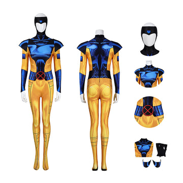 X-Men 97 Jean Grey Phoenix Cosplay Cosrtume Spandex Printed Halloween Outfit Becostume